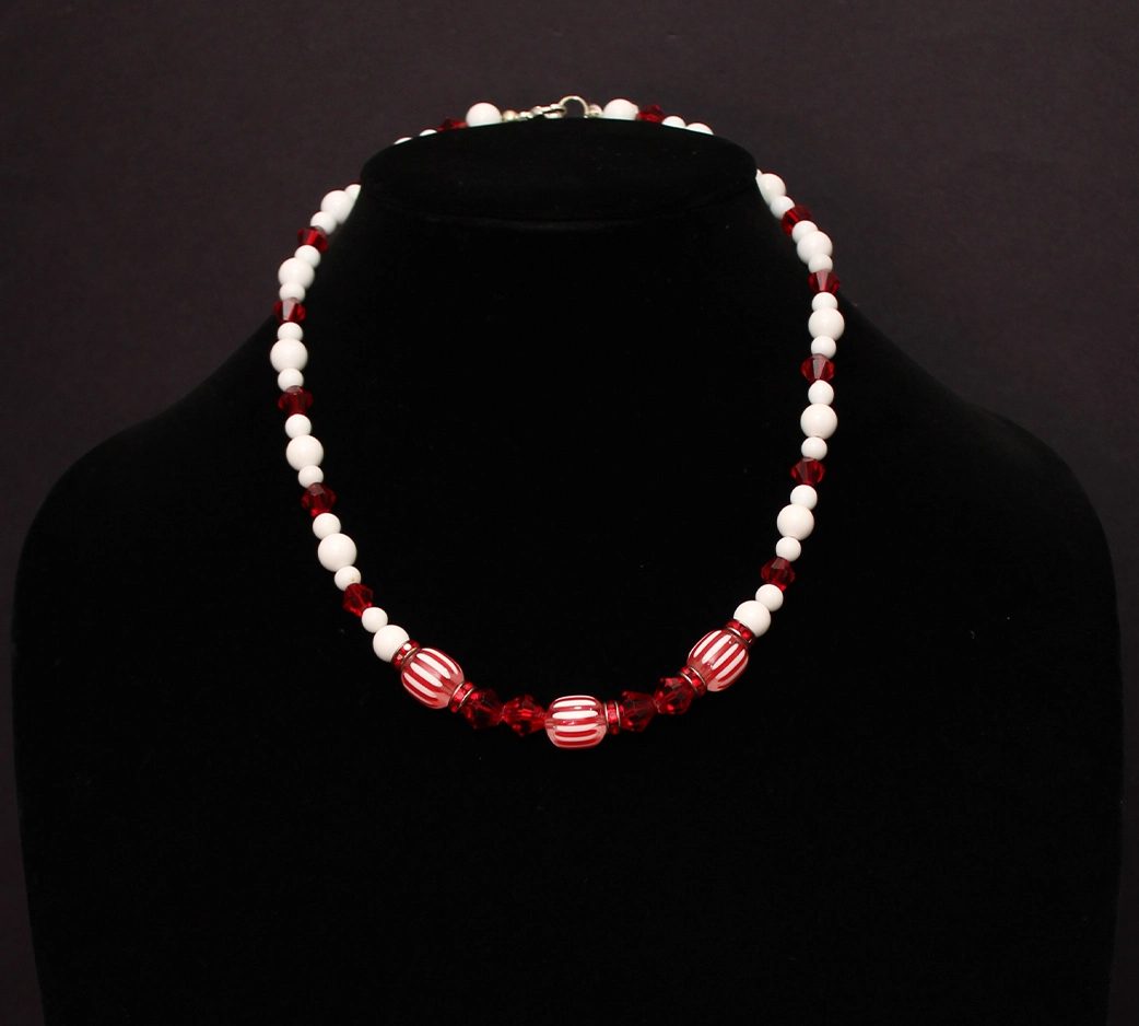 Swarovski necklace and earrings3